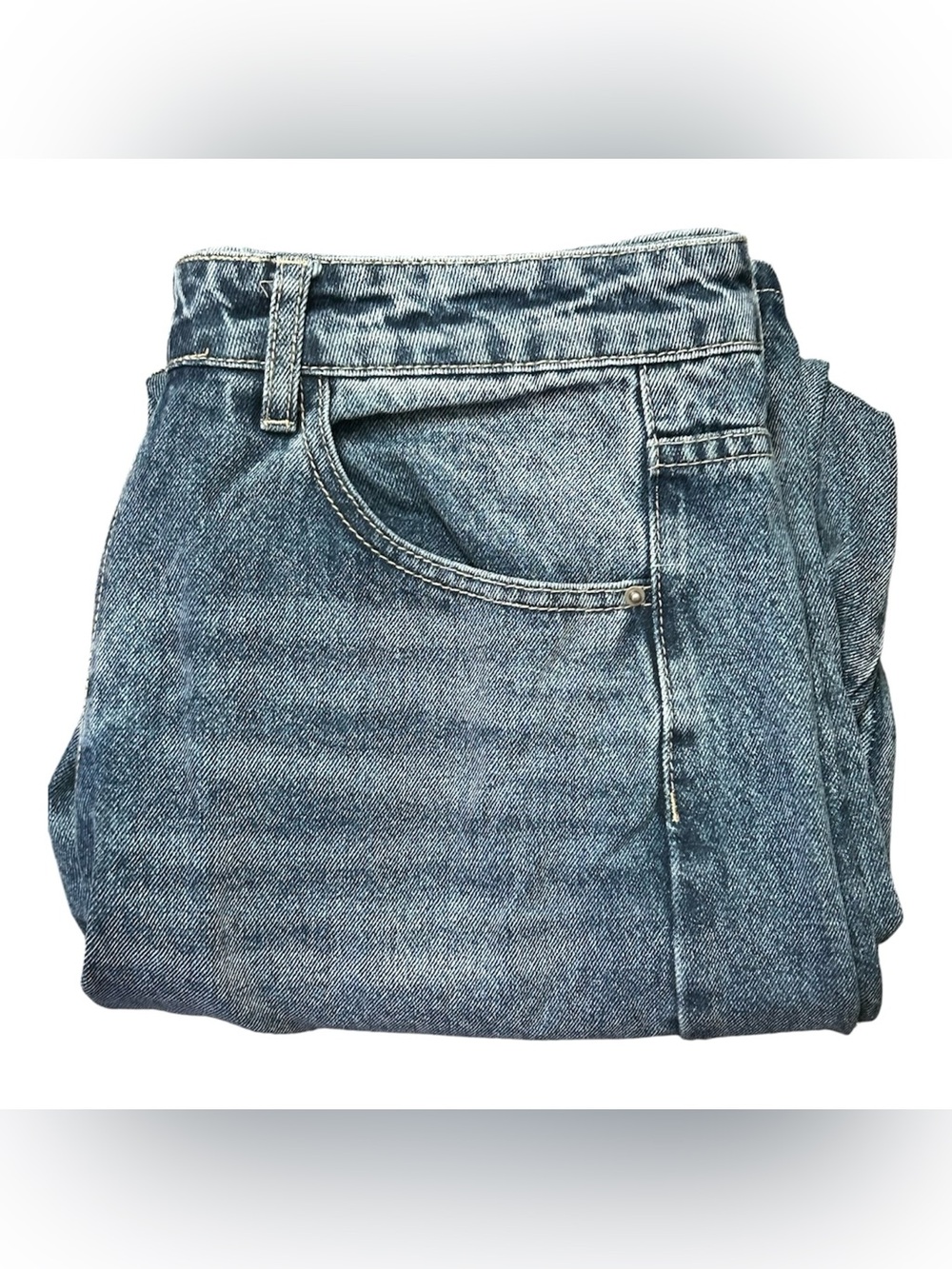 SHEIN Women's Dark Blue Denim Jeans XL